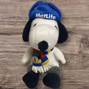 NEW - METLIFE PEANUTS "SNOOPY" PLUSH - 2014 SOCHI OLYMPICS